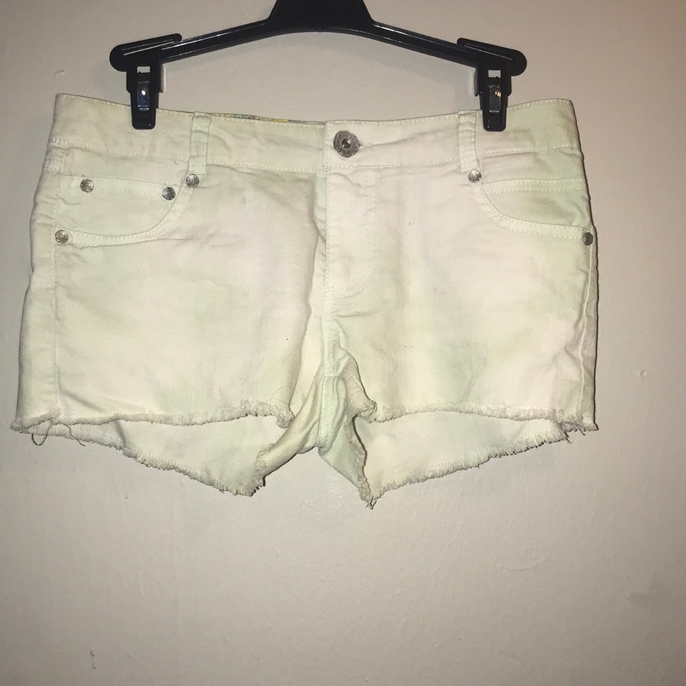 Green shorts